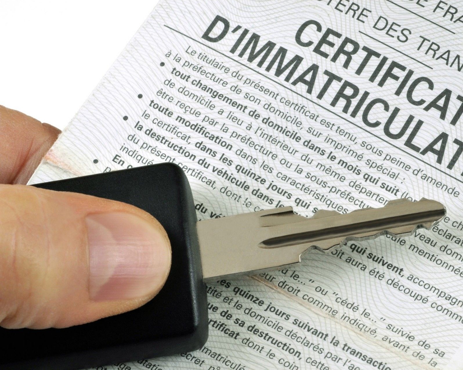 Carte grise (certificat d'immatriculation)