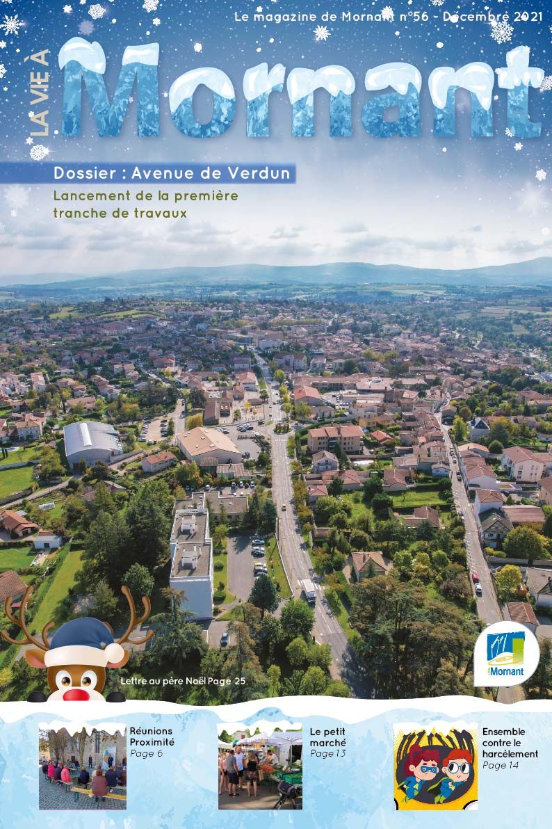 Magazine municipal de Mornant -  décembre 2021