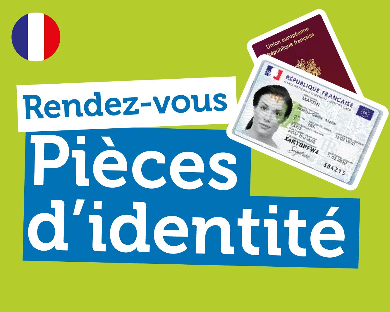 Prise de rendez-vous en ligne pièces d'identité