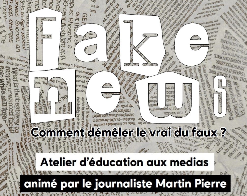 Médiathèque - Atelier Fake news - Mercredi 13 mars