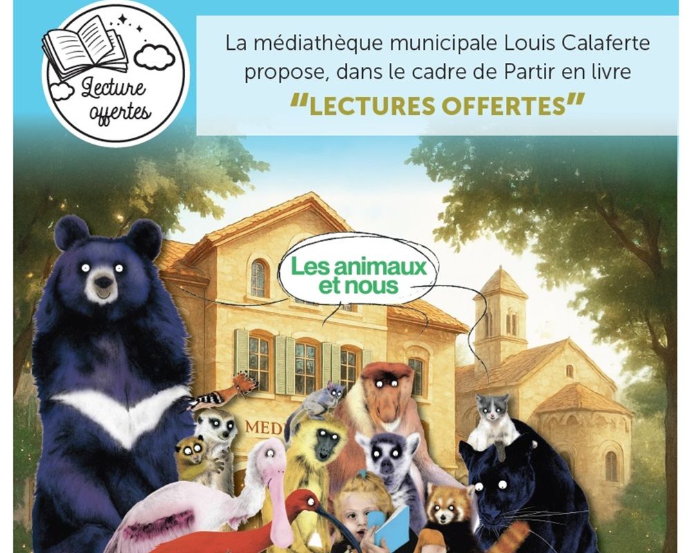 Partir en livre<br>médiathèque<br>jeudi 10 juillet